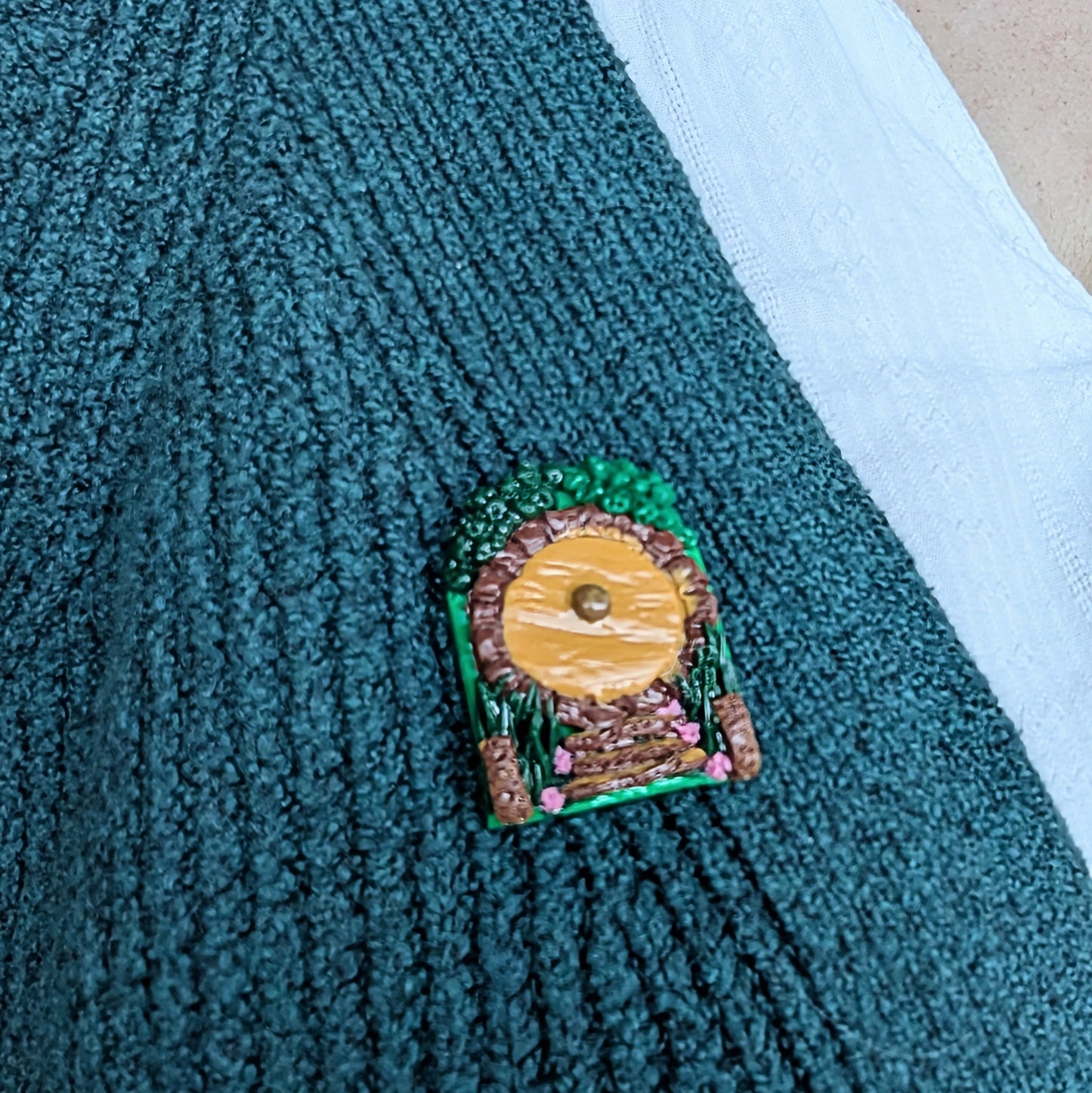 Hobbit hole pin