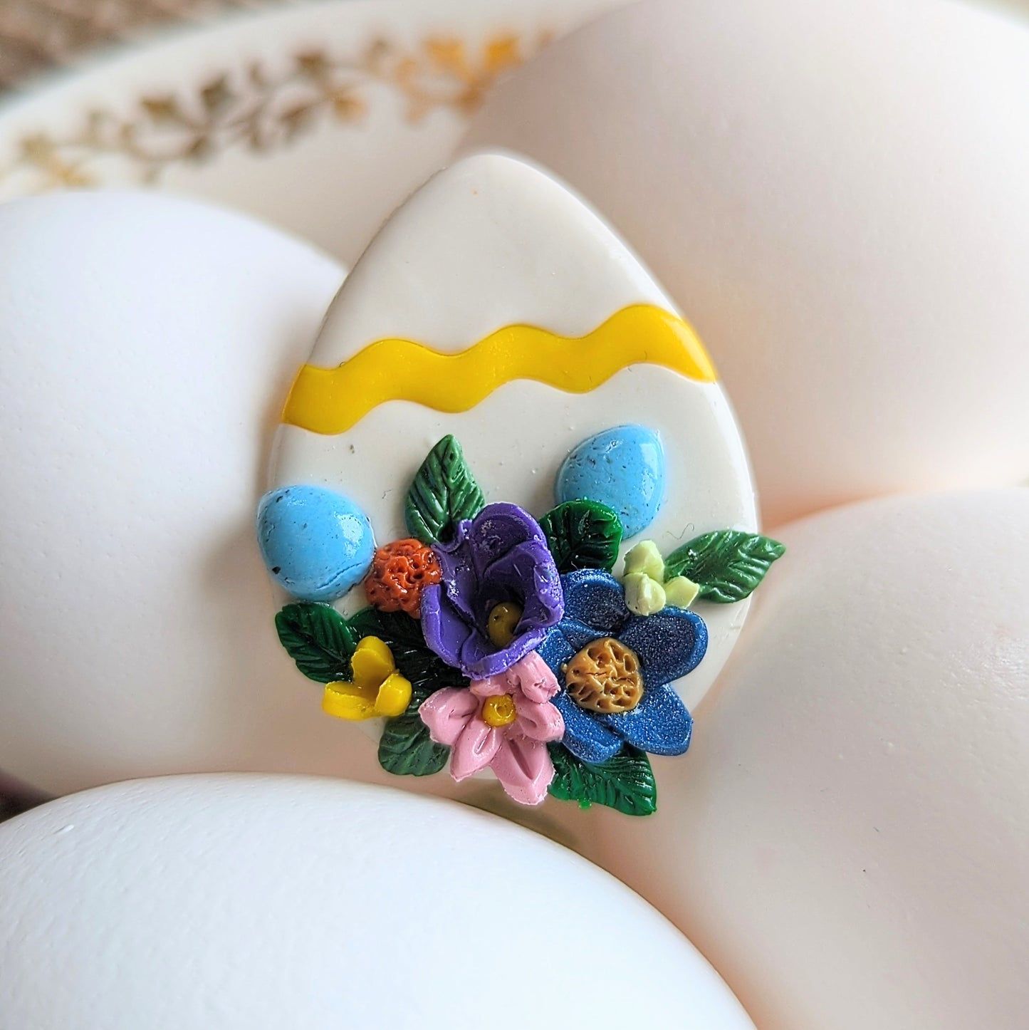 Easter egg pin
