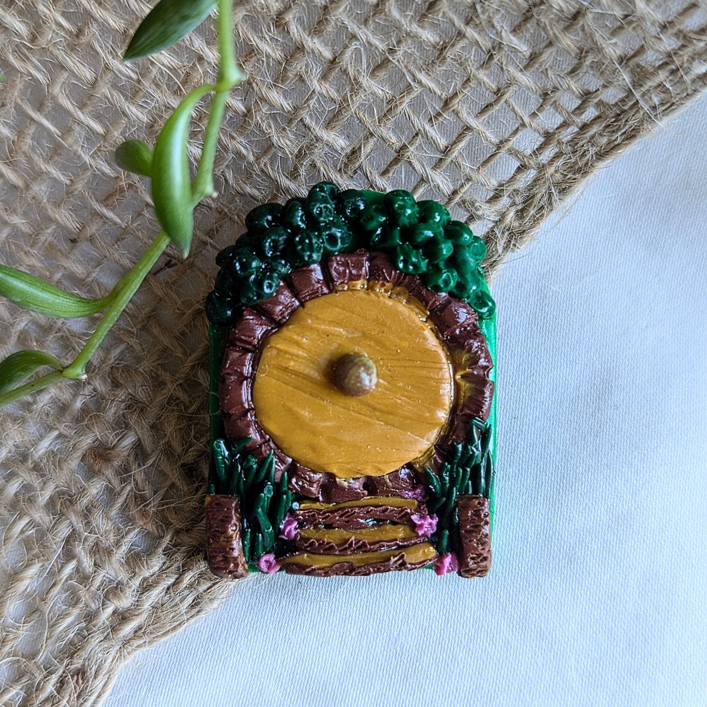 Hobbit hole pin