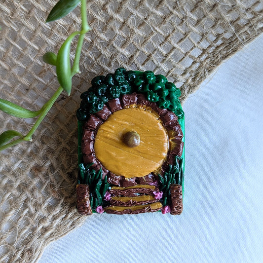 Hobbit hole pin