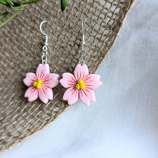 Cherry blossom earrings
