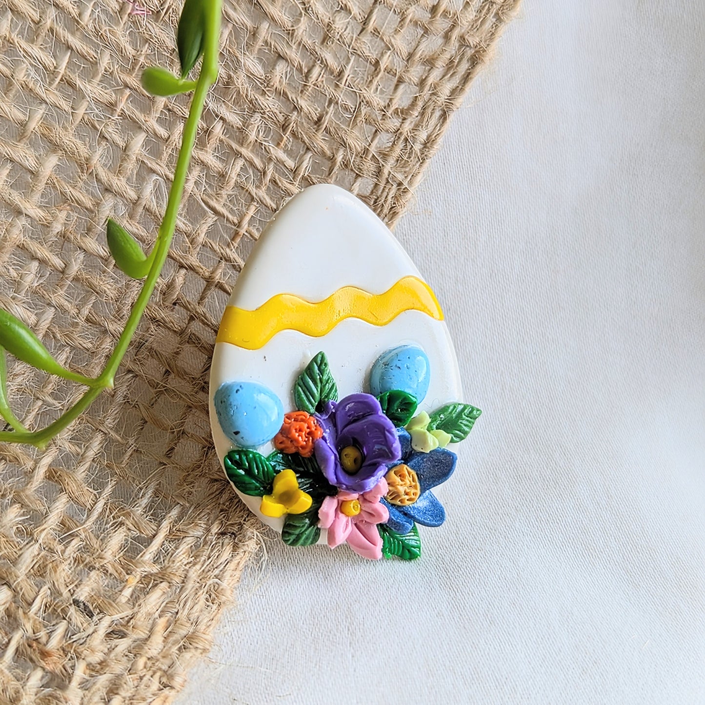 Easter egg pin